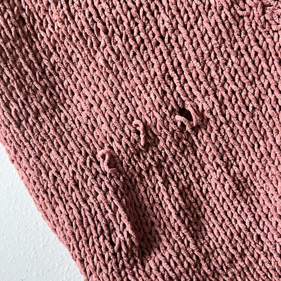 knitted pink women’s XL sweater - Picture 5 of 5